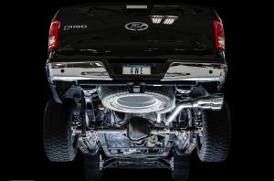 Ford F-150 Performance Exhaust - Single Exit - AWE Tuning - 0FG Cat Back - Chrome Silver - `15-`20 Ford F-150 Performance Exhaust - Single Exit - AWE Tuning - 0FG Cat Back - Chrome Silver - `15-`20